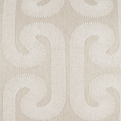 Hathaway Pillow by DV Kap Home. Made from base: 37% viscose, 29% cotton, 18% polyester, 16% linen in a eclectic & global style.