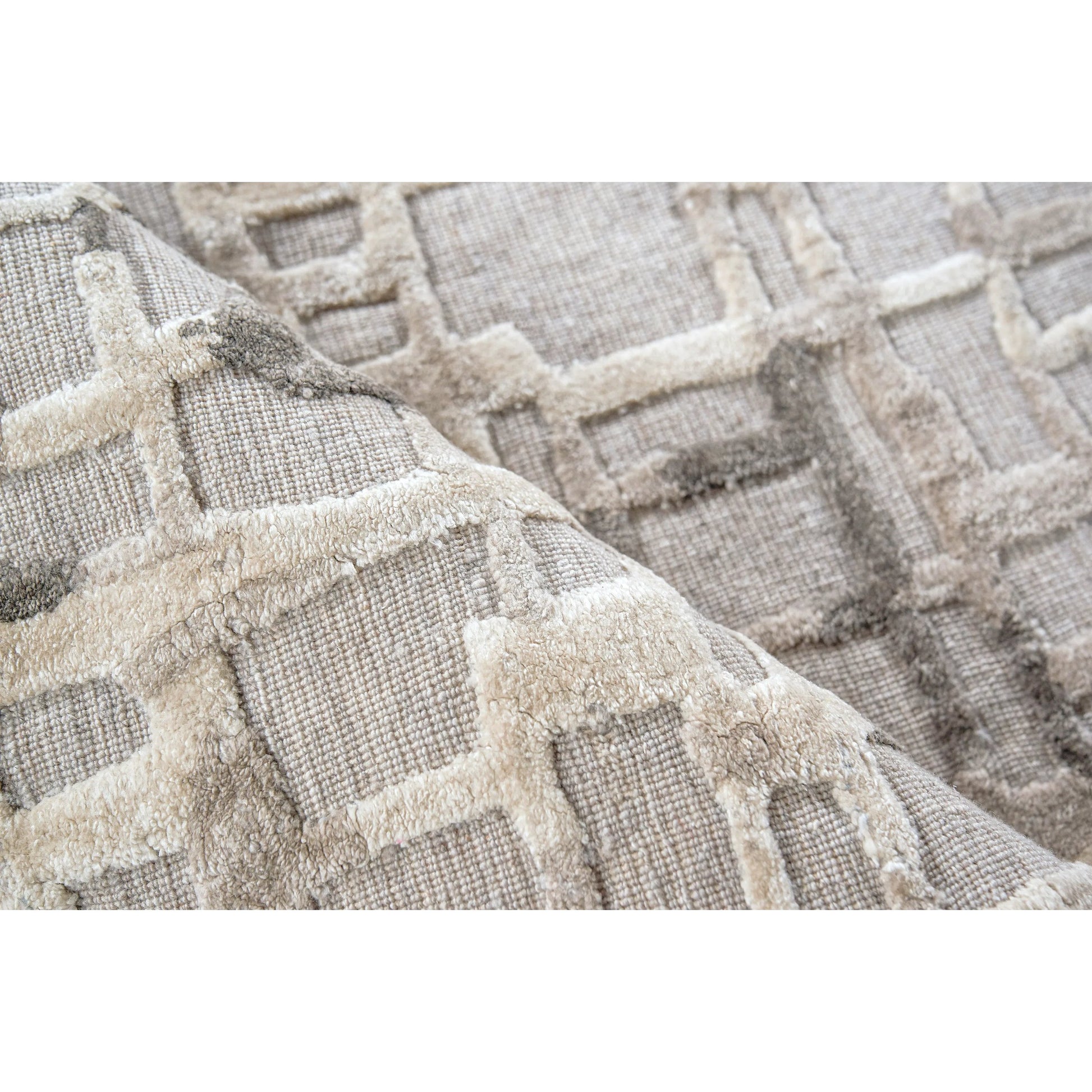 Vista Rug by Exquisite Rugs. Made from wool, bamboo silk in a unique style.
