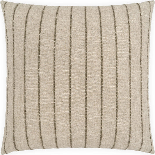 Traverse Pillow by DV Kap Home in taupe. Made from 97% polyester, 1% polyester chenille, 1% acrylic, 1% rayon in a unique style.