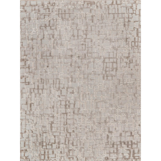 Vista 4341 Rug by Exquisite Rugs in beige. Made from wool, bamboo silk in a unique style.
