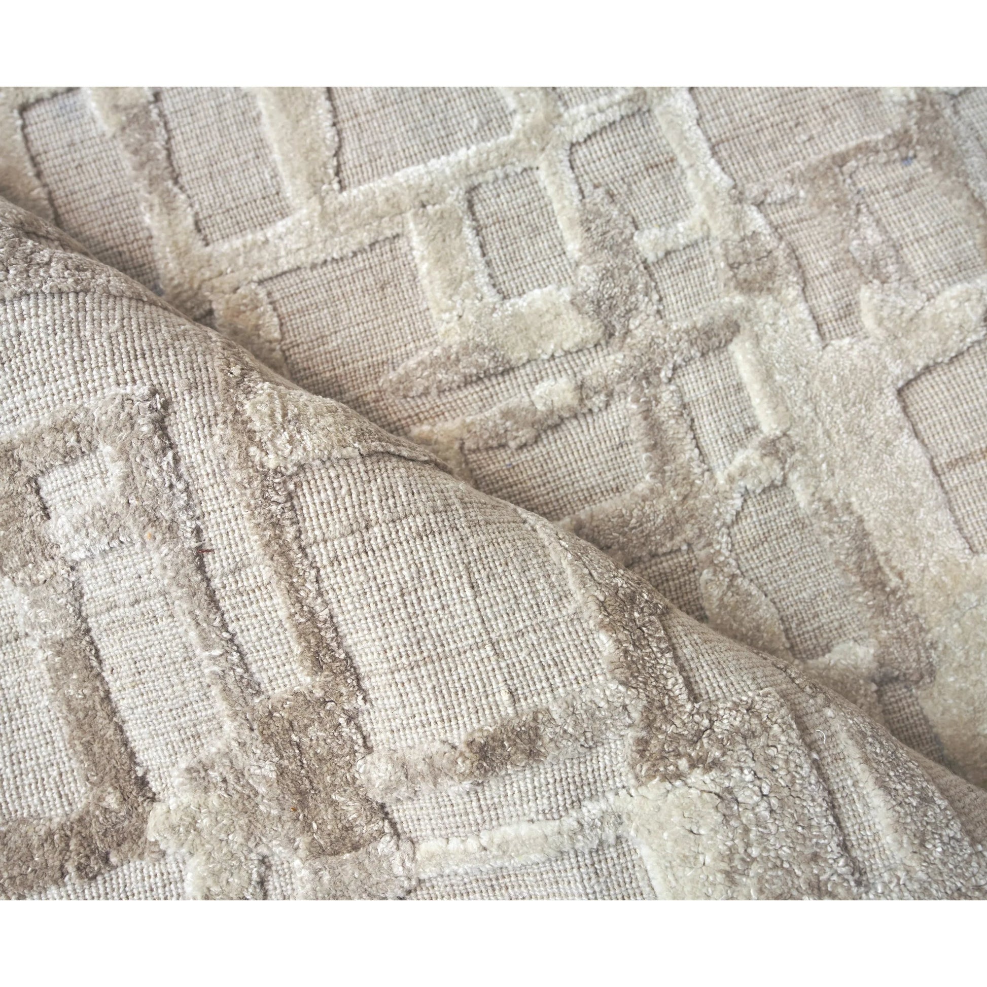 Vista Rug by Exquisite Rugs. Made from wool, bamboo silk in a unique style.
