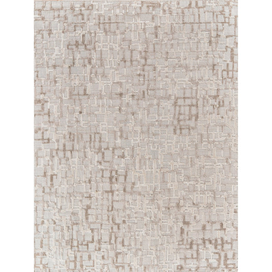 Vista Rug - Beige by Exquisite Rugs in beige. Made from new zealand wool, bamboo silk in a unique style.