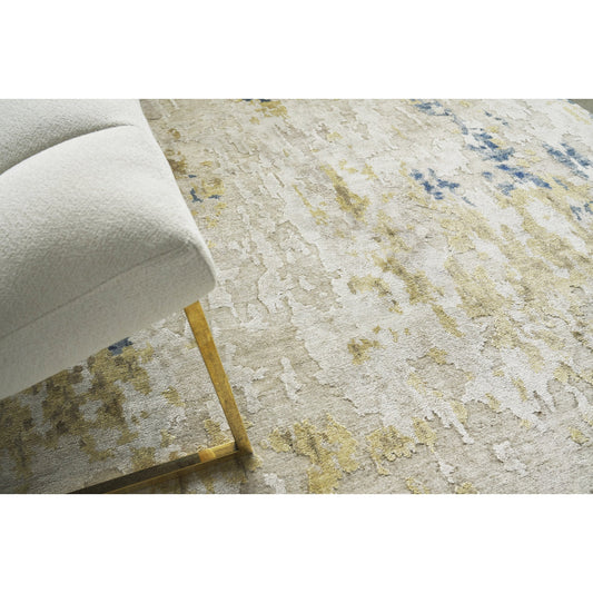 Laureno Rug - Beige, Gold by Exquisite Rugs in beige/gold. Made from unique in a unique style.