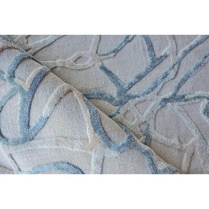 Goudy Rug by Exquisite Rugs. Made from wool, bamboo silk in a unique style.