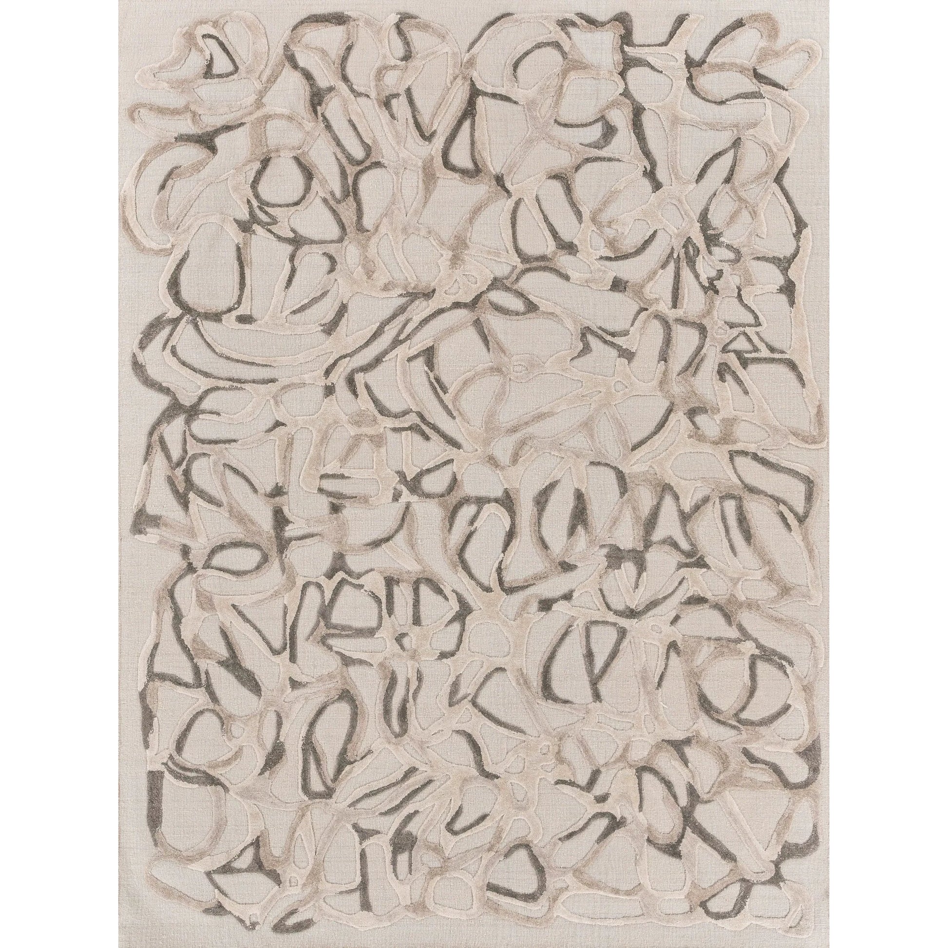 Goudy Rug by Exquisite Rugs. Made from wool, bamboo silk in a unique style.