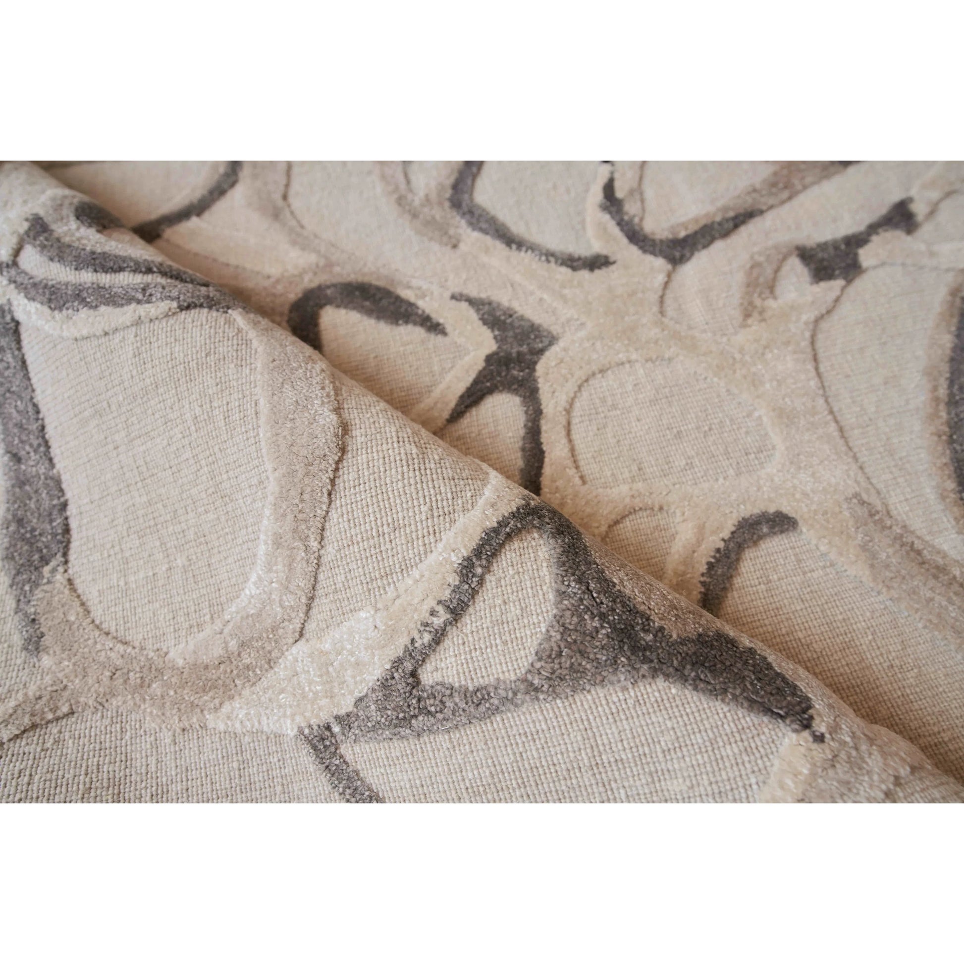 Goudy Rug by Exquisite Rugs. Made from wool, bamboo silk in a unique style.