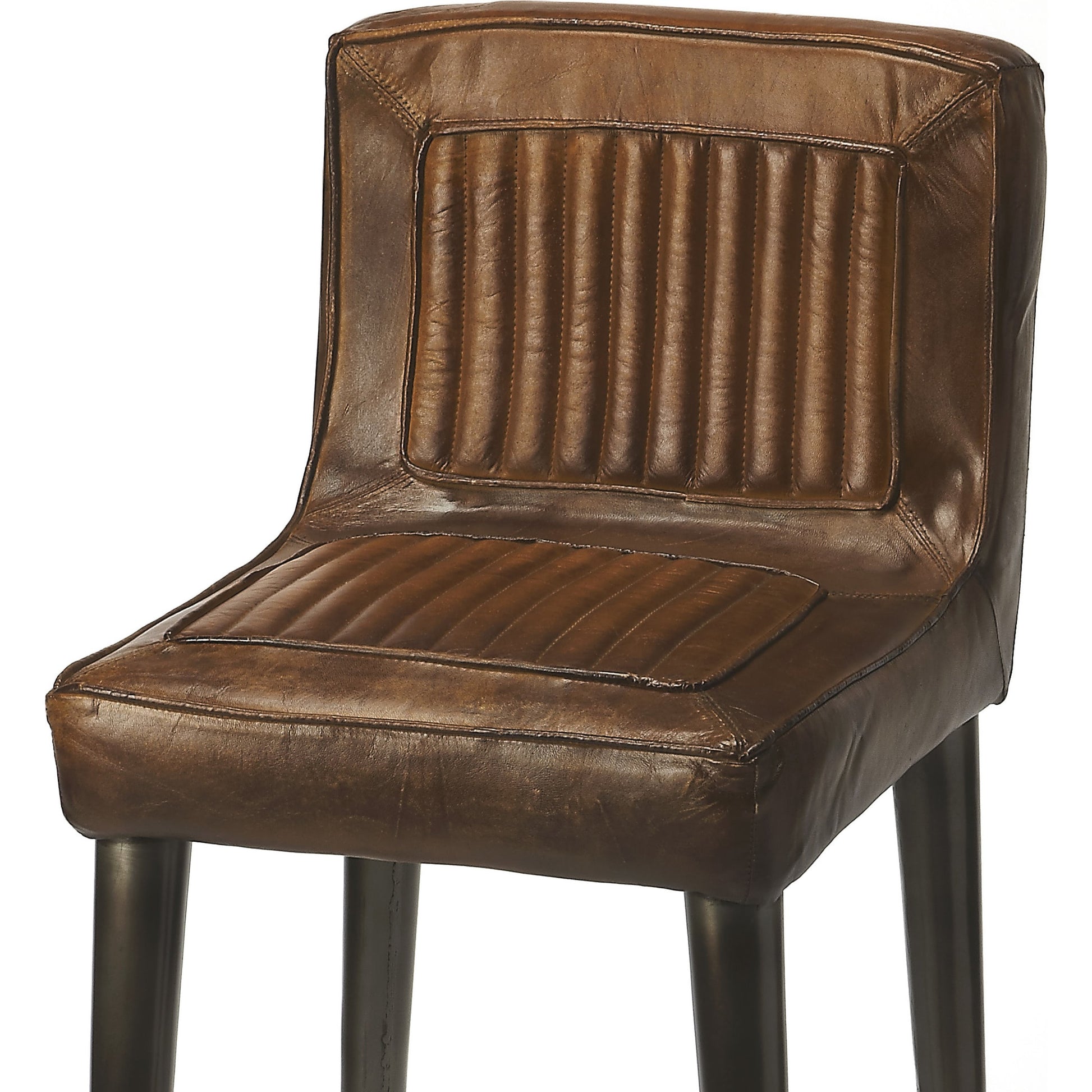 Maxwell Leather Bar Stool by Butler Specialty Company. Made from unique in a cottage & farmhouse style.