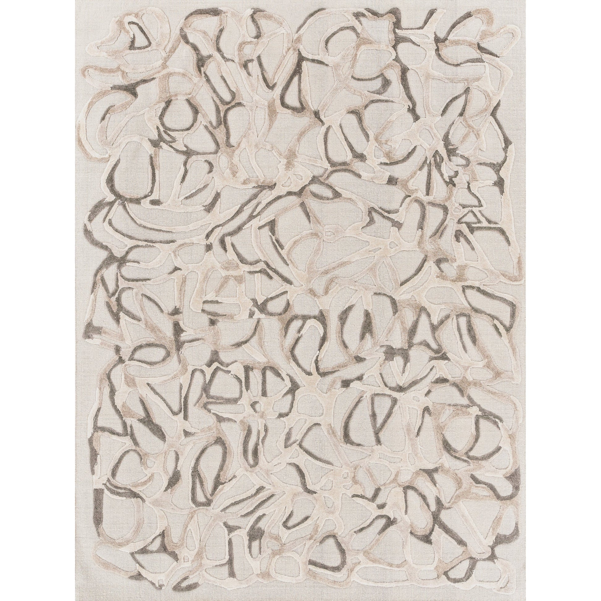 Goudy Rug by Exquisite Rugs. Made from wool, bamboo silk in a unique style.