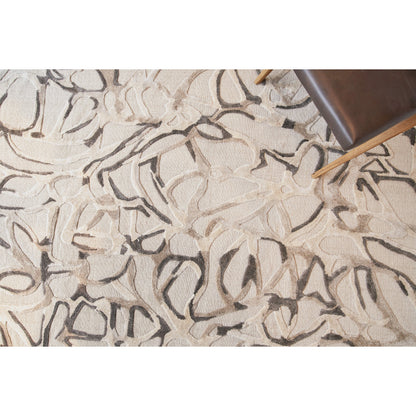 Goudy Rug by Exquisite Rugs. Made from wool, bamboo silk in a unique style.