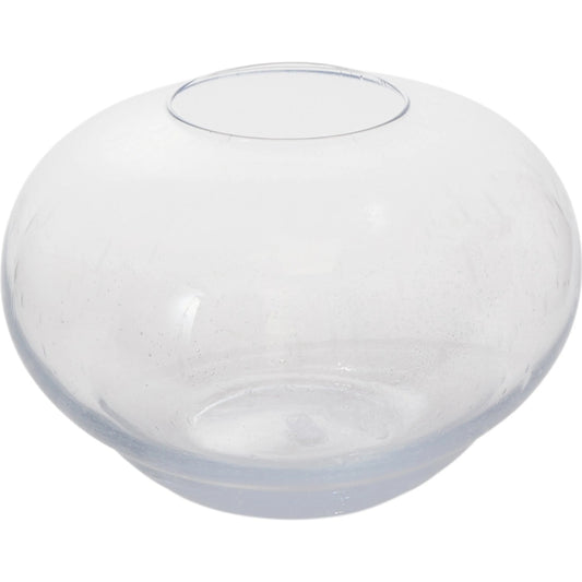 Bala Vase by Accent Decor in clear. Made from glass in a unique style.