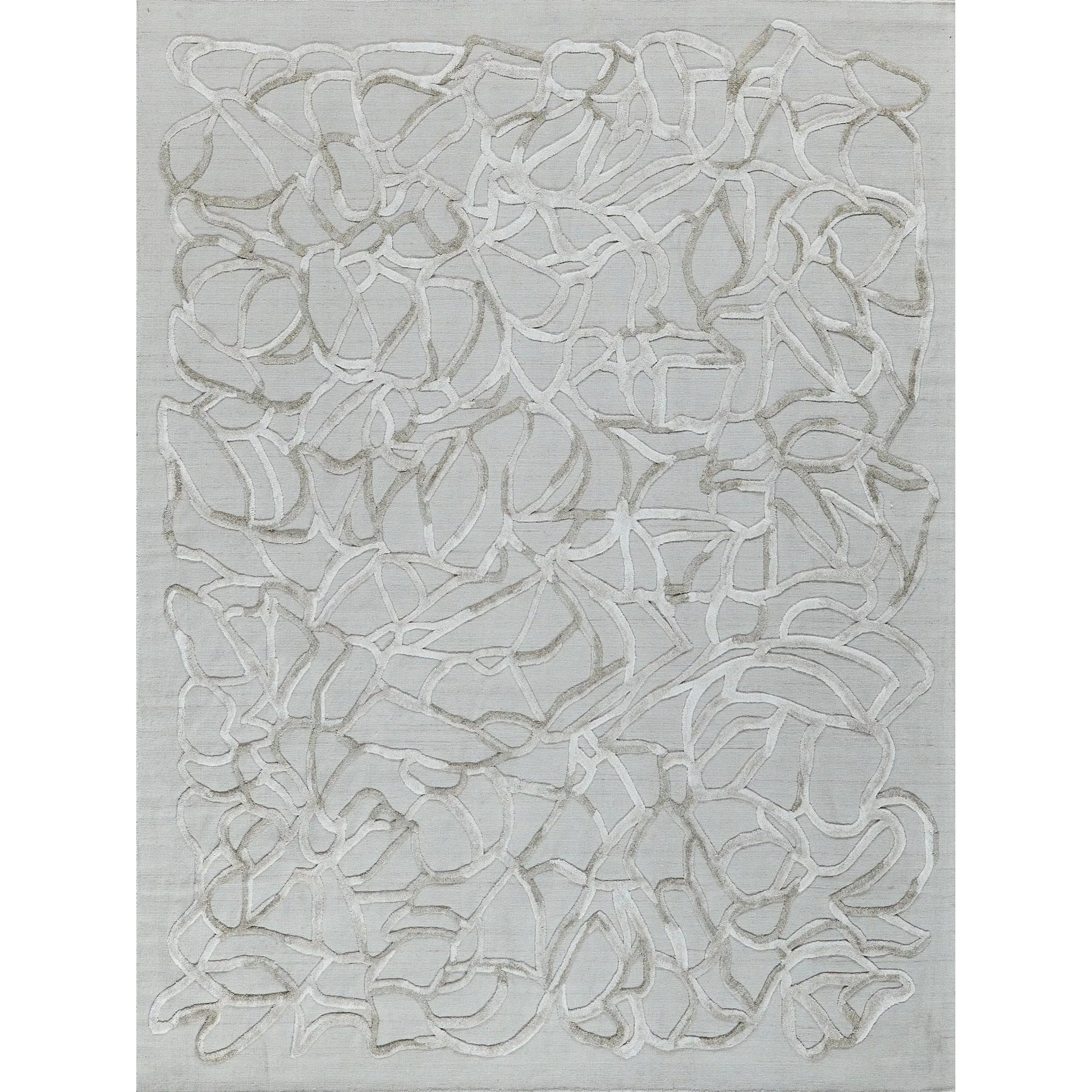 Goudy Rug by Exquisite Rugs. Made from wool, bamboo silk in a unique style.