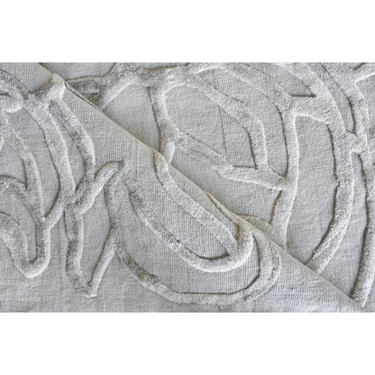 Goudy 4349 Rug by Exquisite Rugs in ivory, beige. Made from wool, bamboo silk in a unique style.