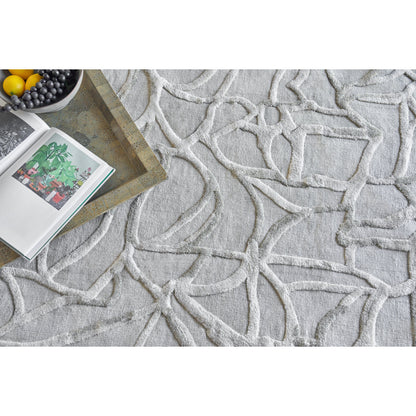 Goudy 4349 Rug by Exquisite Rugs in ivory, beige. Made from wool, bamboo silk in a unique style.