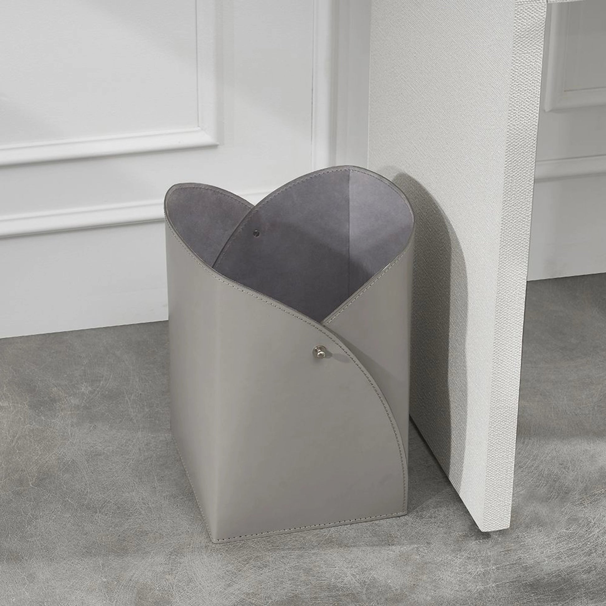 Tulip Wastebasket by Interlude Home. Made from unique in a modern style.