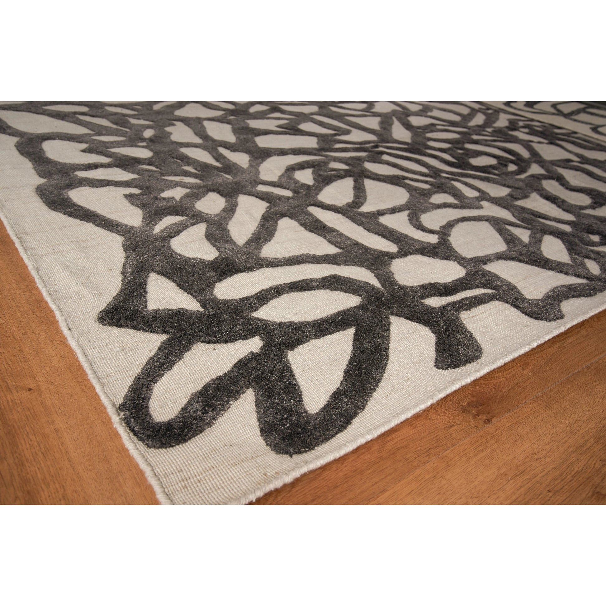 Goudy Rug by Exquisite Rugs. Made from wool, bamboo silk in a unique style.