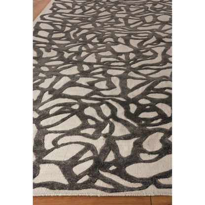 Goudy Rug by Exquisite Rugs. Made from wool, bamboo silk in a unique style.