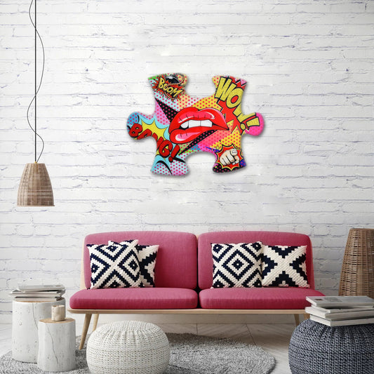 The Jig Is up Acrylic Wall Art by Varaluz. Made from unique in a unique style.