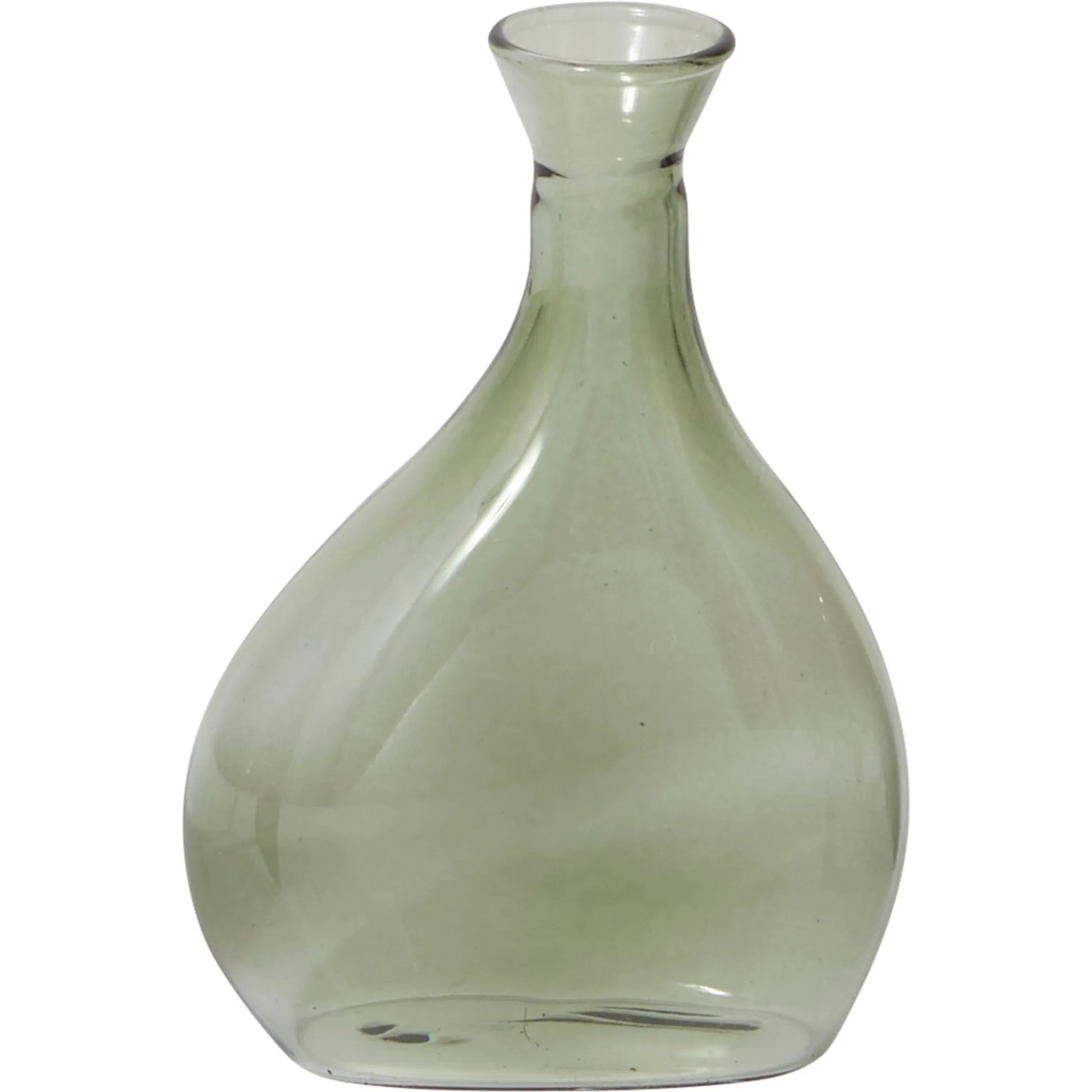 Seaglass Budvase 2 (Set of 2) by Accent Decor in green. Made from glass in a modern style.