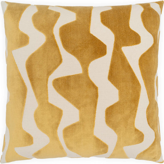 Spazzio Pillow by DV Kap Home. Made from 50% viscose, 27% polyester, 23% cotton in a unique style.