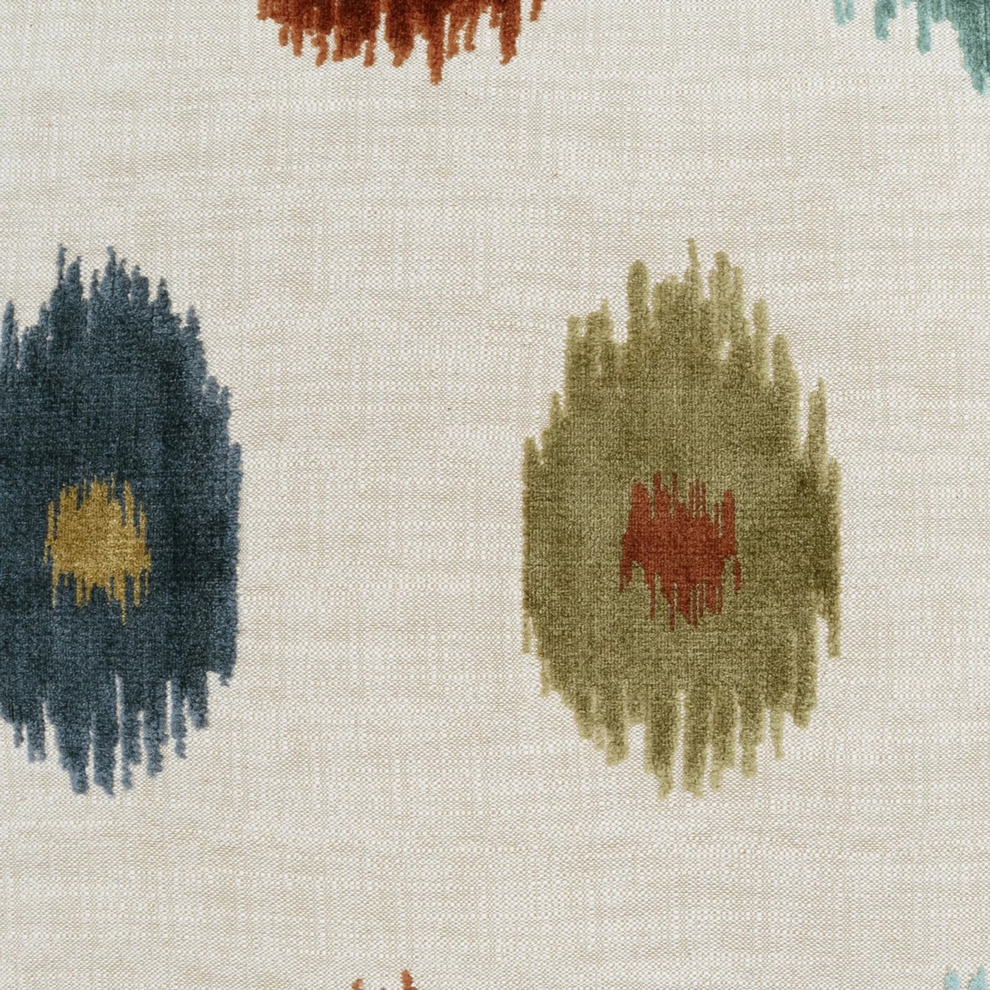 002 SI-2514583 | Closeup | Solani Pillow by DV Kap Home in multicolor. Made from 43% cotton, 31% viscose, 26% polyester in a eclectic & global style.