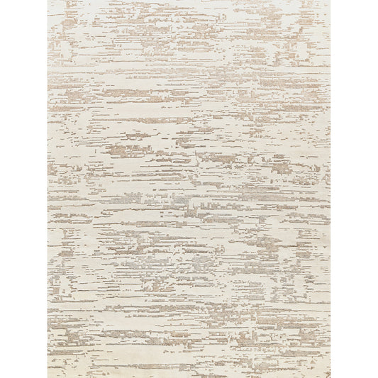 Platinum Rug - Light Beige by Exquisite Rugs in light beige. Made from new zealand wool, nettle fiber in a unique style.