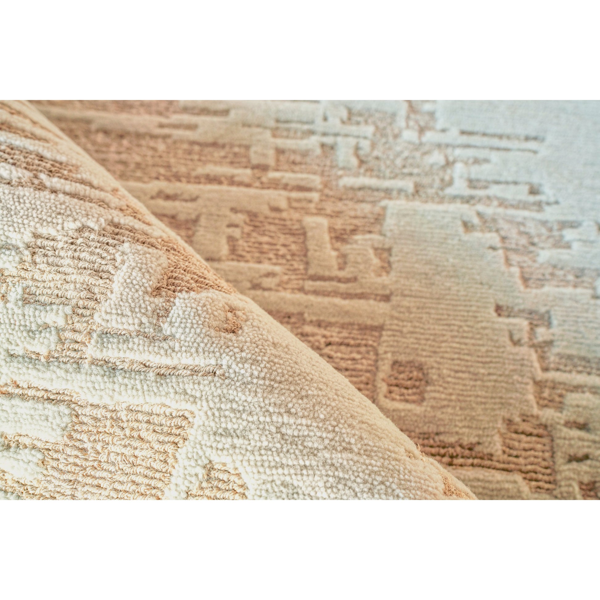 Platinum Rug by Exquisite Rugs. Made from wool, nettle in a unique style.