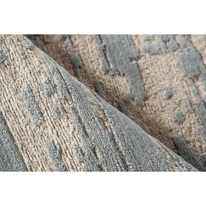 Platinum Rug by Exquisite Rugs. Made from wool, nettle in a unique style.