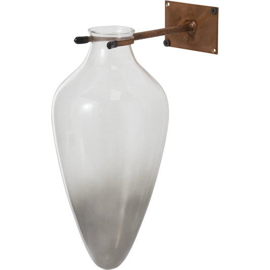 Envision Wall Mount Vase 3 (Set of 3) by Accent Decor. Made from glass in a unique style.