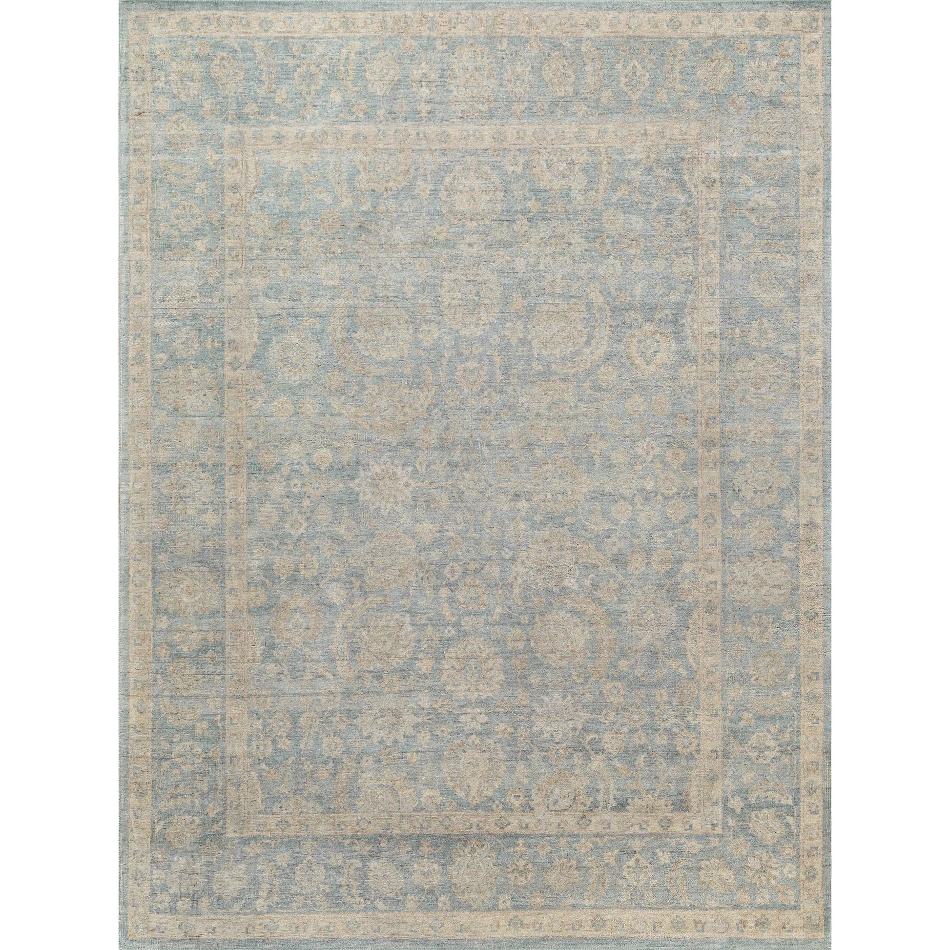 Harper Rug by Exquisite Rugs in light blue, beige. Made from new zealand wool in a unique style.