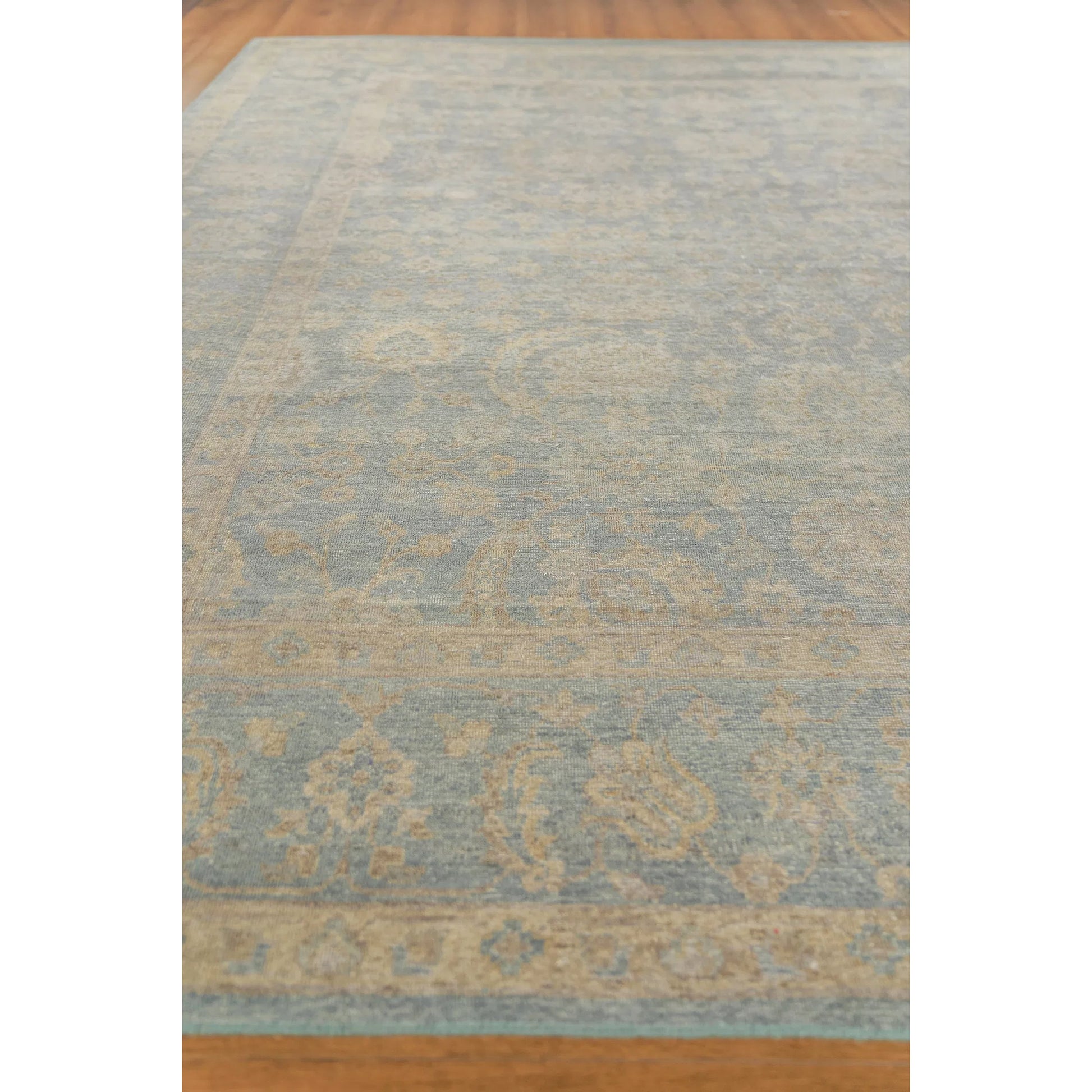 Harper Rug by Exquisite Rugs in light blue, beige. Made from new zealand wool in a unique style.