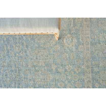 Harper Rug by Exquisite Rugs in light blue, beige. Made from new zealand wool in a unique style.