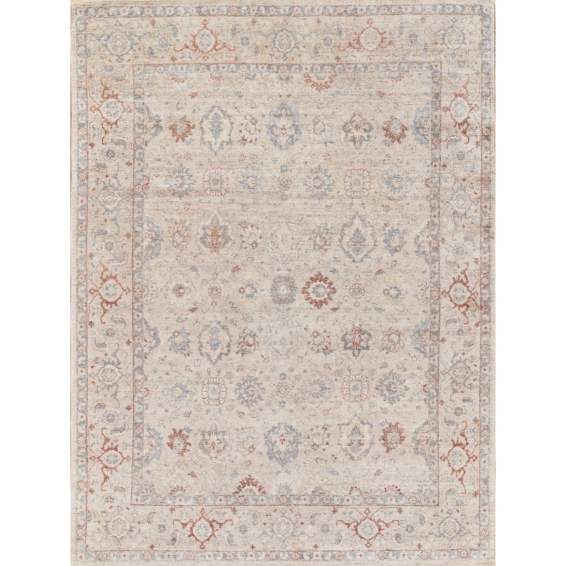 Harper Rug by Exquisite Rugs in beige. Made from new zealand wool in a unique style.