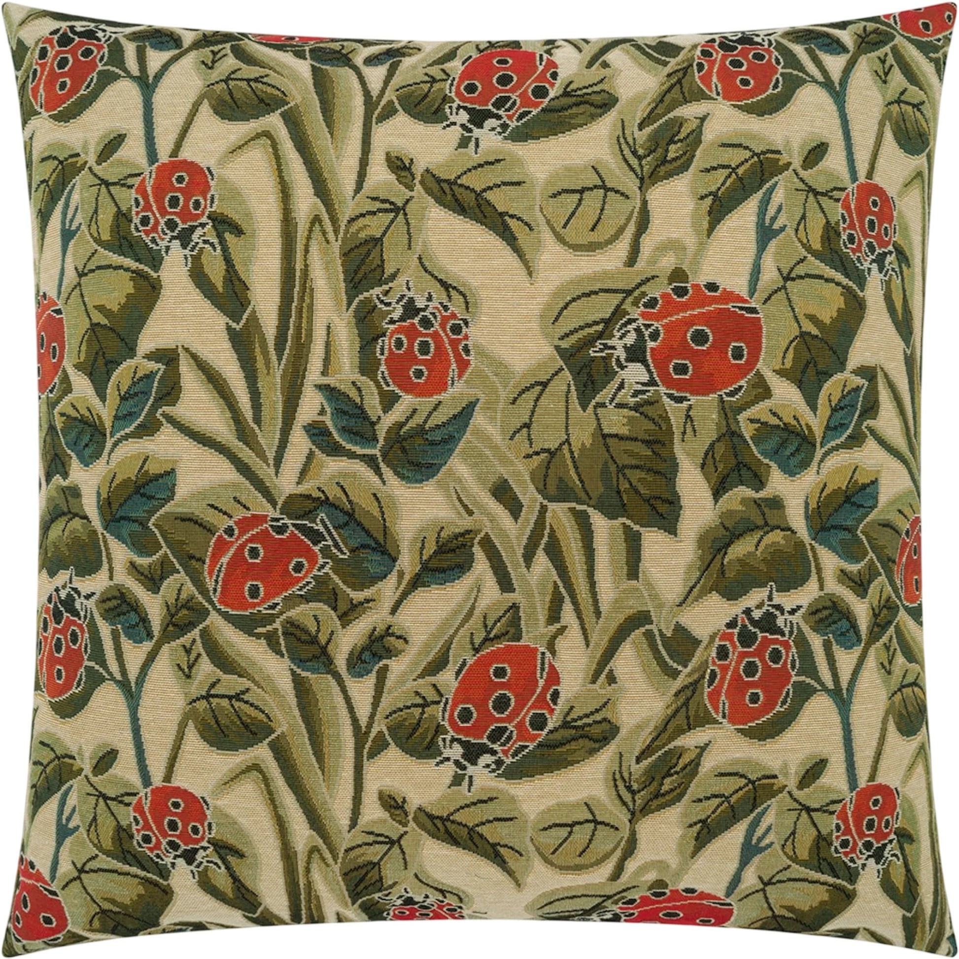 Elara Pillow by DV Kap Home in green. Made from unique in a unique style.