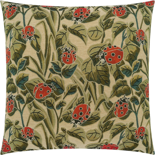Elara Pillow by DV Kap Home in green. Made from unique in a unique style.