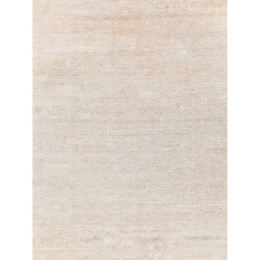 Plush Rug - Light Beige by Exquisite Rugs in light beige. Made from bamboo silk, mohair in a unique style.