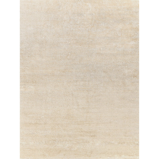 Plush Rug - Ivory by Exquisite Rugs in ivory. Made from bamboo silk, mohair in a unique style.