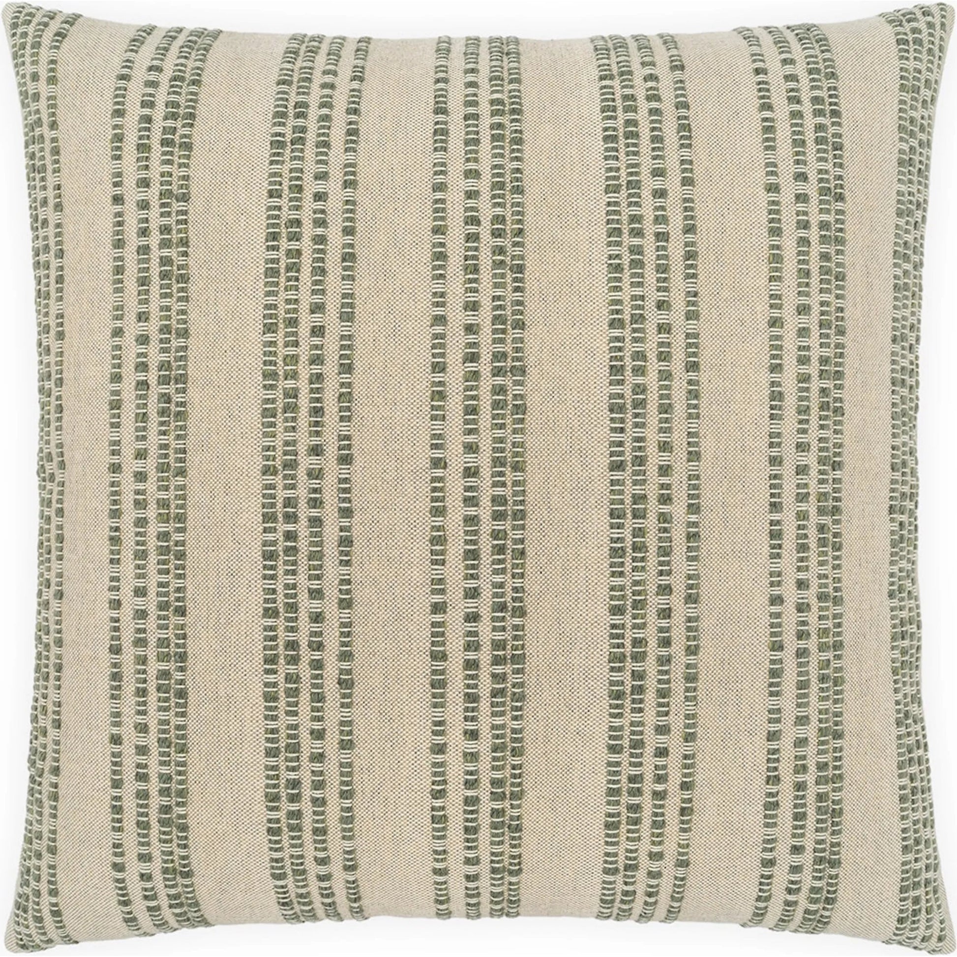Loom Line Pillow by DV Kap Home. Made from 45% pcrpolyester, 35% cotton, 20% polyester in a unique style.