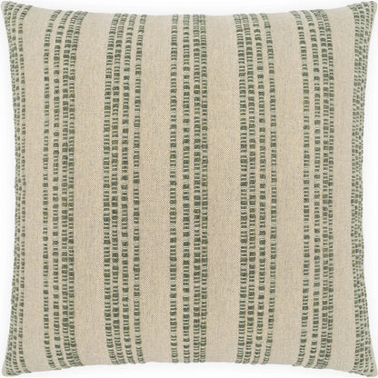 Loom Line Pillow by DV Kap Home. Made from 45% pcrpolyester, 35% cotton, 20% polyester in a unique style.