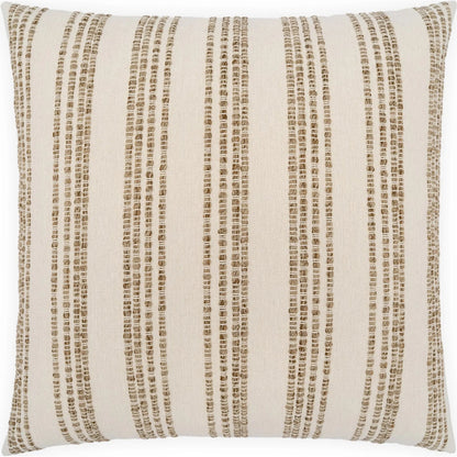 Loom Line Pillow by DV Kap Home. Made from 45% pcrpolyester, 35% cotton, 20% polyester in a unique style.