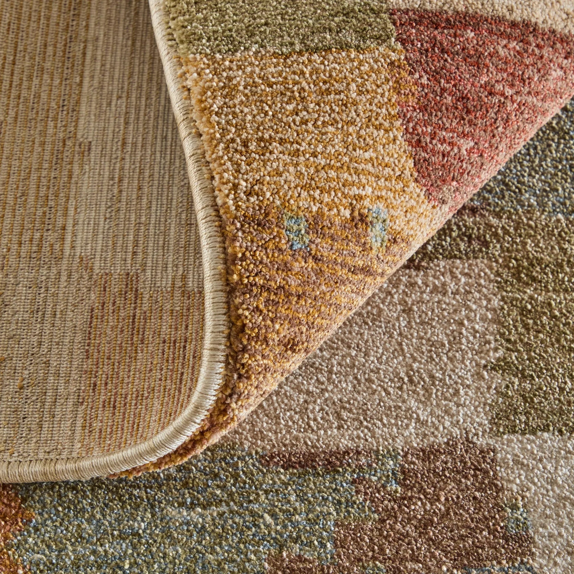 Pearson PRS39SHF Rug by Feizy in brown, tan, green. Made from polyester in a unique style.