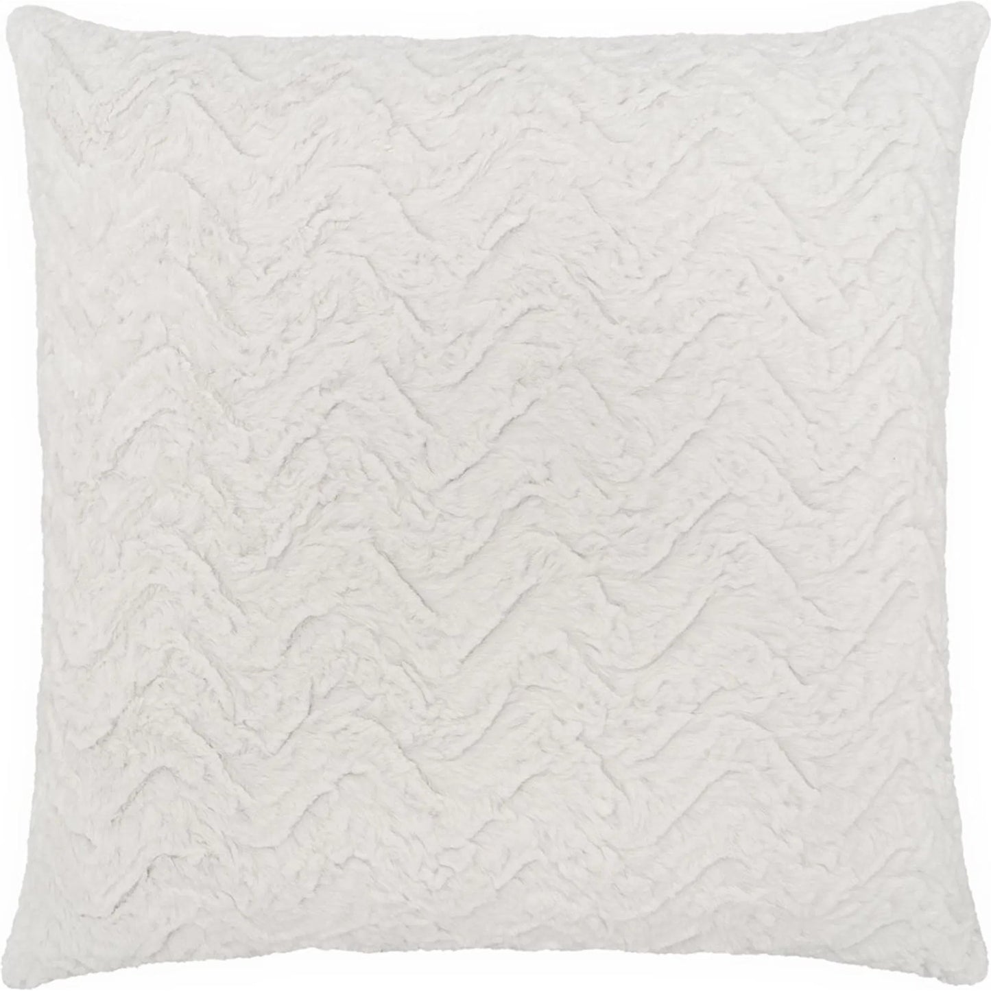 001 SI-2533597 | Primary Silo | Beluga Pillow by DV Kap Home in white. Made from 100% polyester in a unique style.