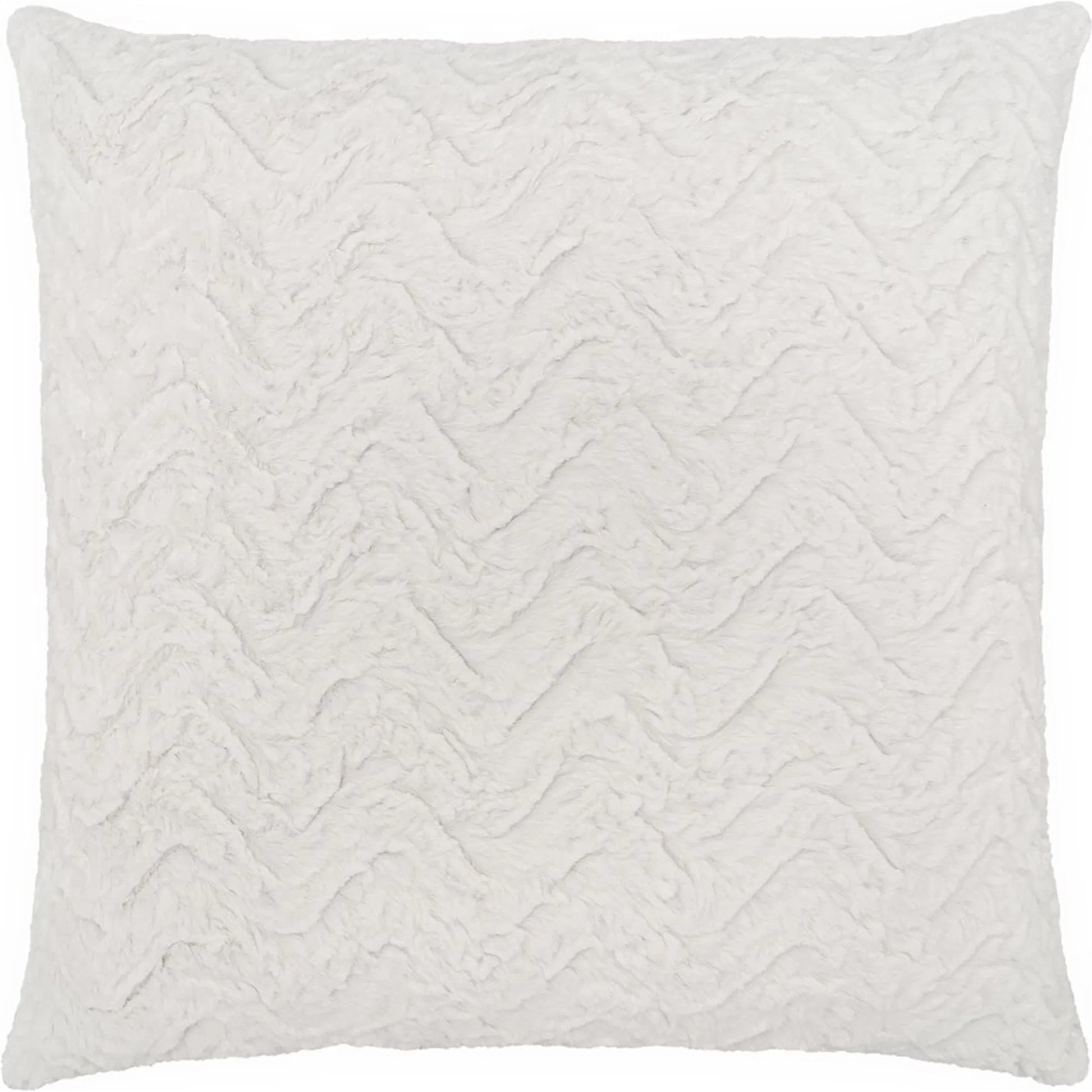 Beluga Pillow by DV Kap Home in white. Made from 100% polyester in a unique style.
