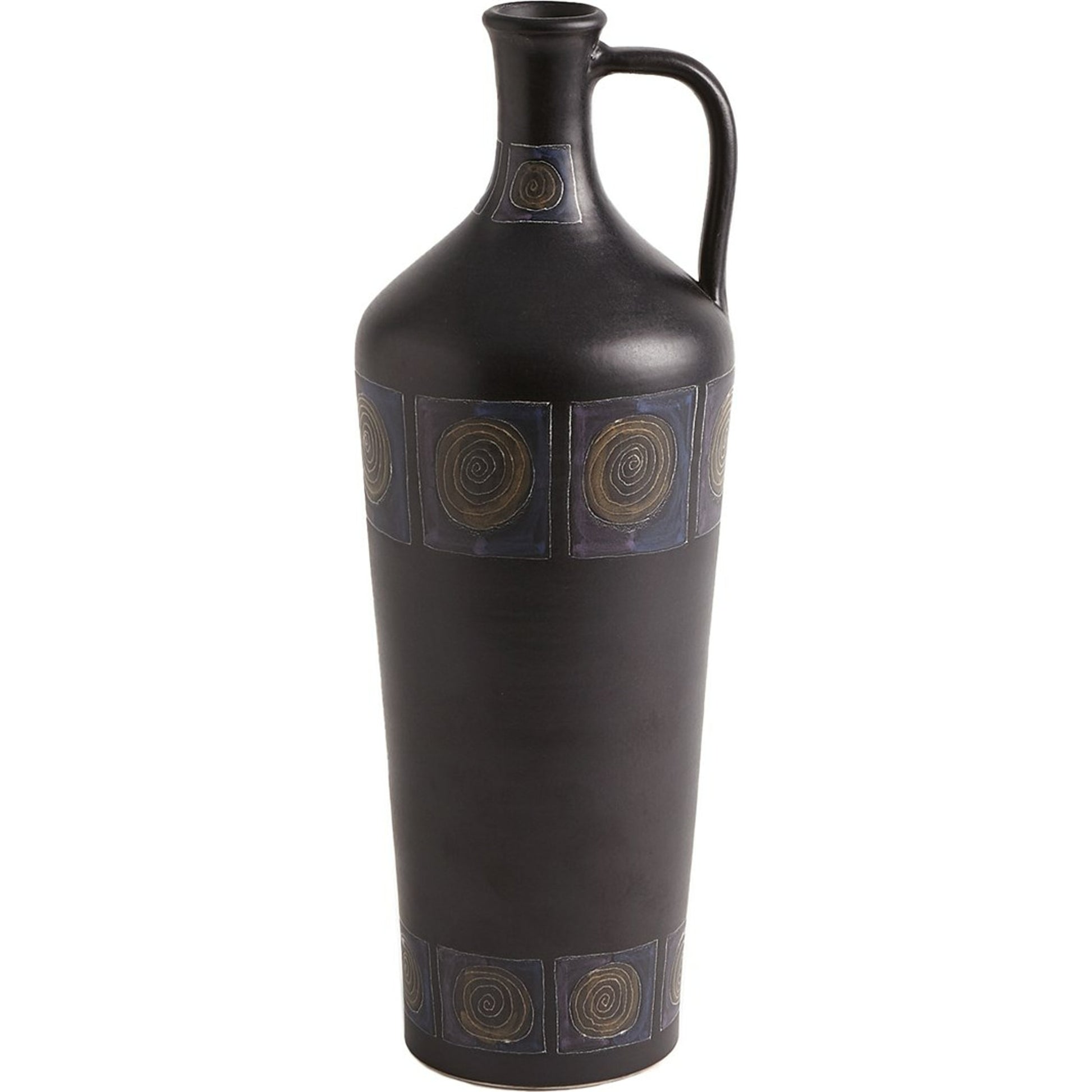 Etched Bottle by Global Views in multi pattern. Made from earthenware in a eclectic & global style.