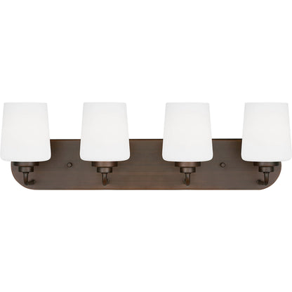 Windom Four Light Wall / Bath by Visual Comfort & Co.. Made from steel in a unique style.