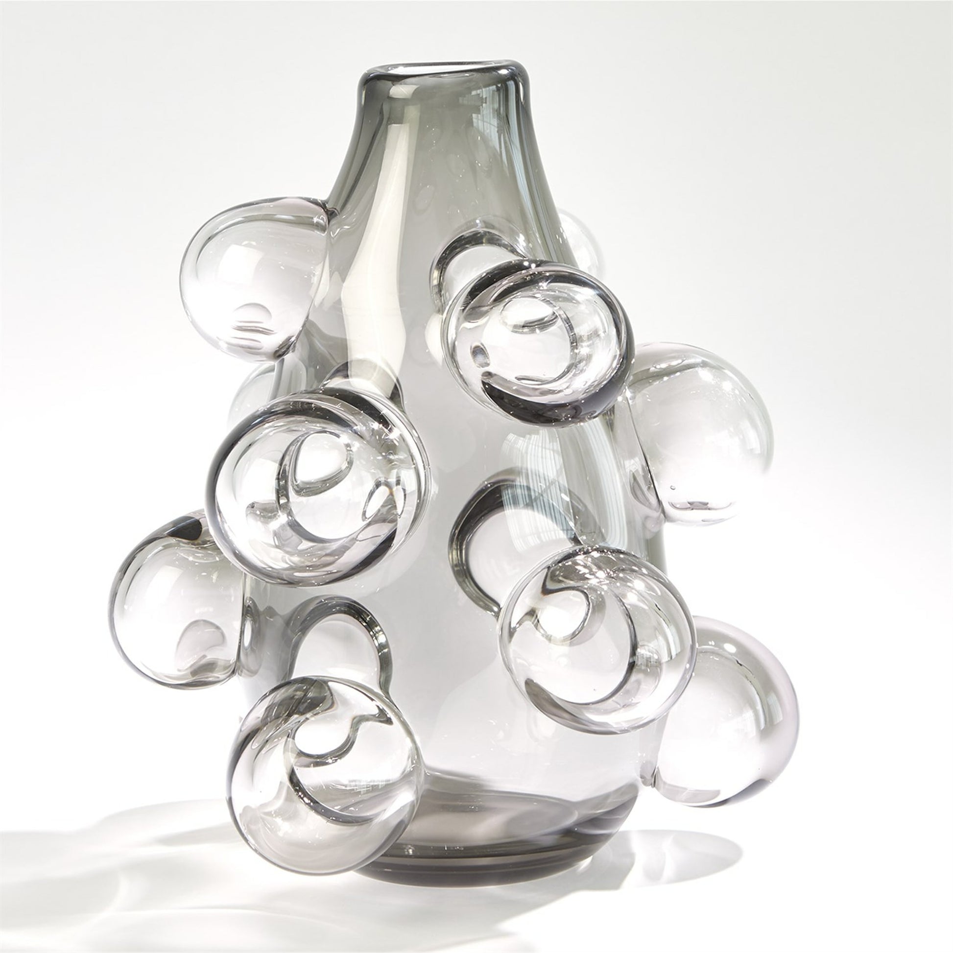 Bubbled Vase by Global Views. Made from artglass in a eclectic & global style.