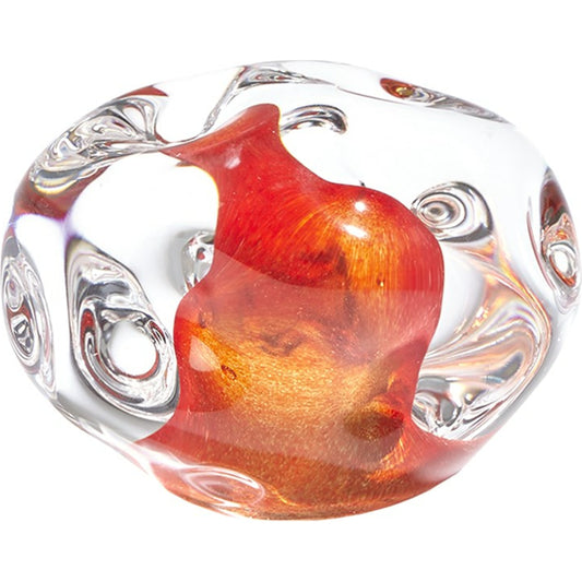 Dimple Paperweight by Global Views. Made from glass in a modern style.