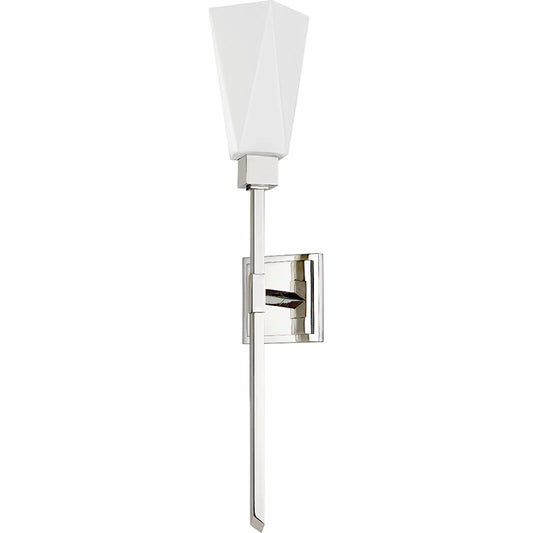 Artemis Sconce by Corbett. Made from brass in a modern style.