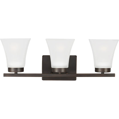 Bayfield Three Light Wall / Bath by Visual Comfort & Co.. Made from steel in a traditional style.
