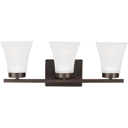 Bayfield Three Light Wall / Bath by Visual Comfort & Co.. Made from steel in a traditional style.