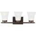 Bayfield Three Light Wall / Bath by Visual Comfort & Co.. Made from steel in a traditional style.